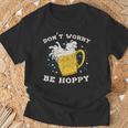 心配しないで、ホッピー・ブリューワー・ホップス・ビール Tシャツ 高齢者への贈り物