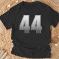 数字 番号 44 四十四 Tシャツ 高齢者への贈り物