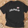 日の丸 ビッグjapan 日本応援 国旗 チームジャパン 長袖tシャツ Tシャツ 高齢者への贈り物