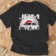 日の丸ラリーカー。日本国内市場の車。 Jdm Tシャツ 高齢者への贈り物