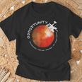 火星のオポチュニティ・ローバー オピー 宇宙探検 Tシャツ 高齢者への贈り物