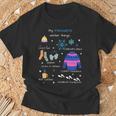 私のお気に入りの冬のものは、居心地の良い帽子、雪の結晶、ホットコーヒーです。 長袖tシャツ Tシャツ 高齢者への贈り物