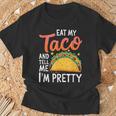私のタコスを食べて、私はかなり食通好きだと教えて Tシャツ 高齢者への贈り物