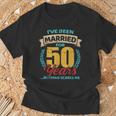 結婚50年目 結婚50周年 Tシャツ 高齢者への贈り物