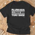藤原 ギフト豆腐店 長袖tシャツ Tシャツ 高齢者への贈り物