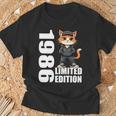 限定版 1986 誕生日 1986 1986年生まれ ヴィンテージ 長袖tシャツ Tシャツ 高齢者への贈り物