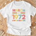 1972年3月日 誕生日 限定版 54歳 54歳 Tシャツ 高齢者への贈り物