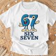 67 シックスセブン 6-7 Gen Alpha イタリアンブレインロットゲームミーム Tシャツ 高齢者への贈り物