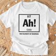 Ah The Element Ofurprise Periodic Table Tシャツ 高齢者への贈り物