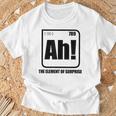Ah The Element Ofurprise 元素周期表 ミーム Tシャツ 高齢者への贈り物