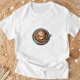 Barista Artista 社員カフェ用ラテアート Tシャツ 高齢者への贈り物