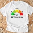 Cortisol Leveltresschool Andtudents Tシャツ 高齢者への贈り物