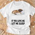 Cute Leonberger If You Love Me Let Meleep パジャマ Tシャツ 高齢者への贈り物