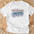 Epic Team Wellness Rockstarquad ヨガクラス フィットネス Tシャツ 高齢者への贈り物