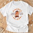 Gingersaloon ヴィンテージ ウイスキー レッドヘッド ダイブバー アーティストギフト Tシャツ 高齢者への贈り物