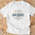 Jack Russell Terrier ヴィンテージジャック・ラッセル・テリア 長袖tシャツ Tシャツ 高齢者への贈り物