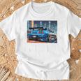 Jdmナイトドリフトレースカー東京スカイラインデザイン。 Tシャツ 高齢者への贈り物