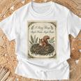 J'enterre Des Choses Peut-Être Des Plantes Peut-Être Des Gens Un Écureuil Drôle T-Shirt Cadeaux pour les vieillards
