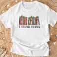 If You Know You Know 6 7 Reading Books Christmas T-Shirt Gifts for Old Men If You Know You Know 6 7 Reading Books Christmas T-Shirt Gifts for Old Men