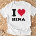 I Love Hina Tシャツ 高齢者への贈り物