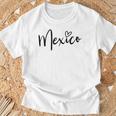 Love Mexico キュート ハート 誇り メキシコ人 愛 メキシコ 長袖tシャツ Tシャツ 高齢者への贈り物