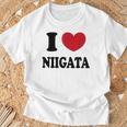 I Love Niigata 新潟大好き Tシャツ 高齢者への贈り物