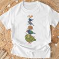 New Zealand Bird Lover Wildlife Bird Watching Kiwi Kakapo T-Shirt Gifts for Old Men