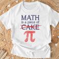 Pi Day Math Is A Piece Of Cake ファニーtシャツ 314用 Tシャツ 高齢者への贈り物