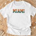 Retro Miamiintage Classic Miami Tシャツ 高齢者への贈り物