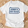 Saturday Intate College Pa Is For Football Tシャツ 高齢者への贈り物