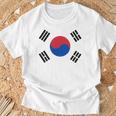 South Korea Korean National Flageoul Tシャツ 高齢者への贈り物