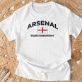 アーセナル・タウン・オブ・ノース・ロンドン、イングランド イギリス Tシャツ 高齢者への贈り物