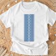 ウクライナ刺繍yshyvanka プリント 民族風オーナメント Tシャツ 高齢者への贈り物