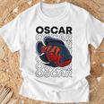 オスカーフィッシュ 80年代スタイル モンスターフィッシュキーパー 熱帯魚 Tシャツ 高齢者への贈り物