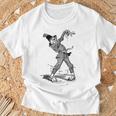オズの土地 ビンテージアート ハロウィーン オズの魔法使い かかし Tシャツ 高齢者への贈り物