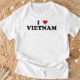 カントリーハートプライド-ファニーアイラブベトナム Tシャツ 高齢者への贈り物