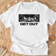 ゲット・アウト・アイズ Tシャツ 高齢者への贈り物