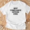 コンプライアンスオフィサーファニー-史上最高のコンプライアンスオフィサー。 Tシャツ 高齢者への贈り物