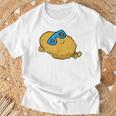 サングラスでかわいいポテチ リラックスポテチ Tシャツ 高齢者への贈り物