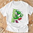 ザ・スーパーマリオギャラクシー・ムービー Action Yoshi Tシャツ 高齢者への贈り物