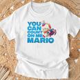 ザ・スーパーマリオギャラクシー・ムービーtoad Count On Me In Thetars Tシャツ 高齢者への贈り物