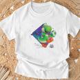 ザ・スーパーマリオギャラクシー・ムービーyoshi In Action Tシャツ 高齢者への贈り物