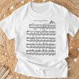 ショパン ピアノ ピアニスト 楽譜 B-Flat-Minor Musicians Tシャツ 高齢者への贈り物