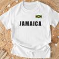 ジャマイカ カリブ海に浮かぶ小さな島国 Tシャツ 高齢者への贈り物