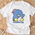 タキシードサム おすわり ライトカラー Tシャツ 高齢者への贈り物