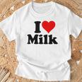 ハートミルクが大好き Tシャツ 高齢者への贈り物