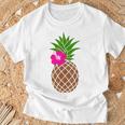パイナップル コスチューム フルーツ コスチューム フルーツ ハワイ Pineapple Tシャツ 高齢者への贈り物