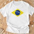 ブラジルの国旗ブラジル Tシャツ 高齢者への贈り物