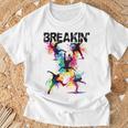 ブレイキン 面白いtシャツ ブレイクダンス おもしろtシャツ ダンス メンズ 文字入り おもしろ おもしろい Tシャツ 高齢者への贈り物