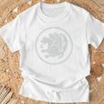 ペルシャのsimurghエンブレムsimorghシンボル Tシャツ 高齢者への贈り物